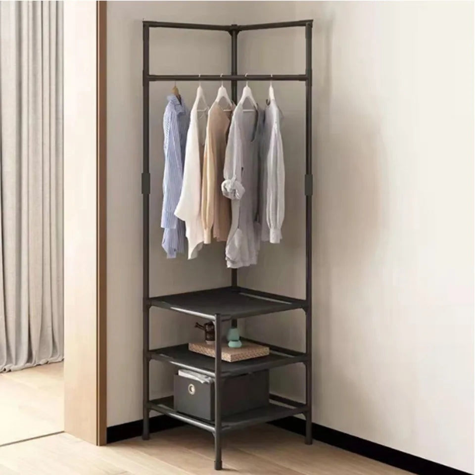 Corner Coat Storage Rack