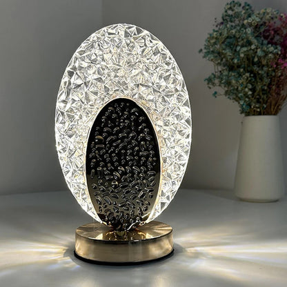 Chargeable Table Crystal Lamp