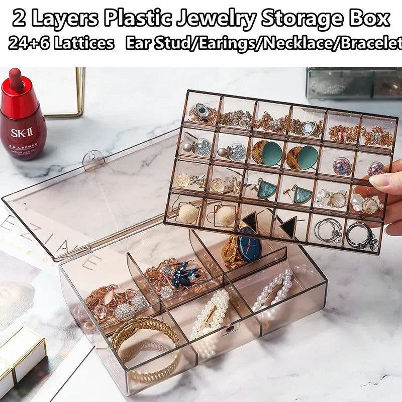 Acrylic 2 And 3 Layer Jewellery Box