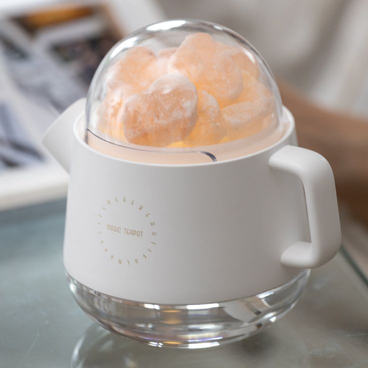 Kettle Shape Salt Lamp Humidifier