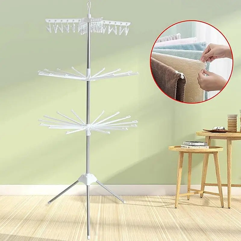 Tripod Clothes Drying Stand