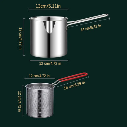 Stainless Steel Deep Frying Pot