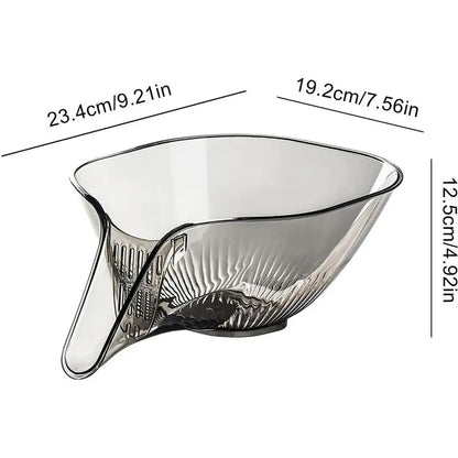 Acrylic Drain Bowl (Random Colours)