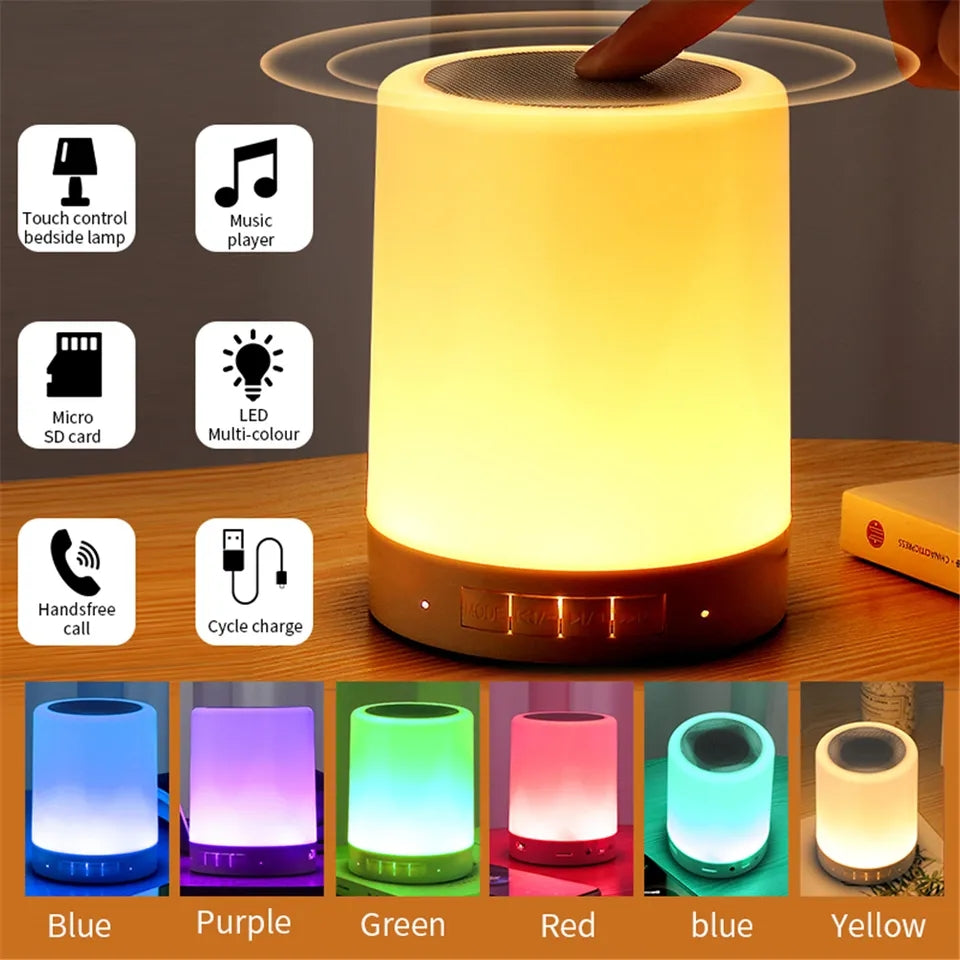 Rechargeable Touch Lamp And Speaker