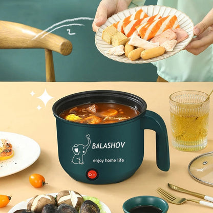 JUBAKE Electric Nonstick Hot Pot Cooker And Steamer