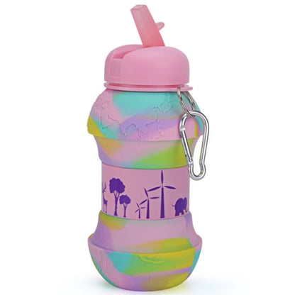 silicone folding watter bottle