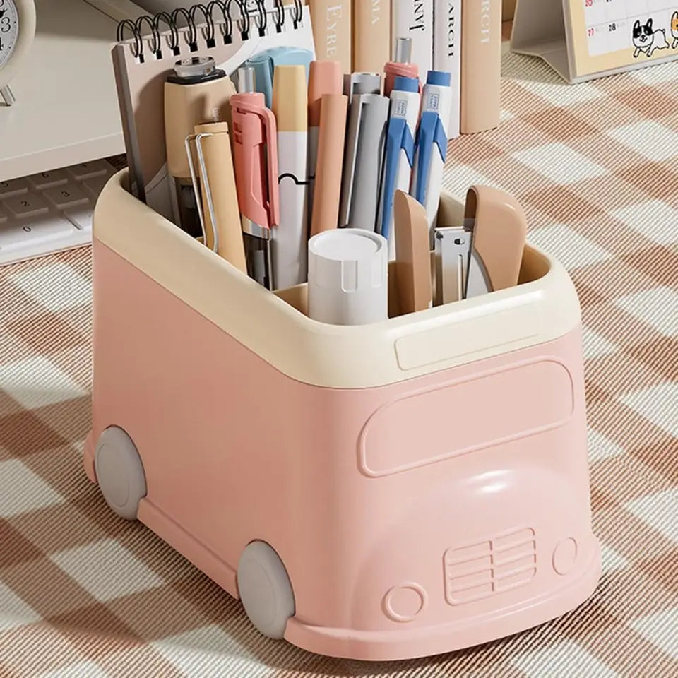 Bus-shaped Multifunctional Storage Organizer