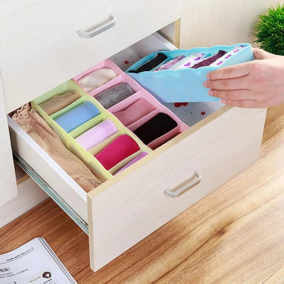 5 Grid Socks Storage Organizer