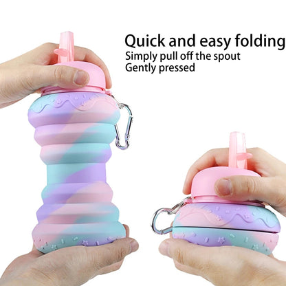 Silicone Folding Water Bottle