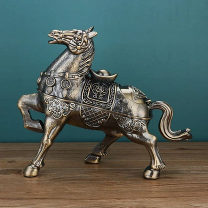 Horse Shape Metal Vintage Decorative Ornament