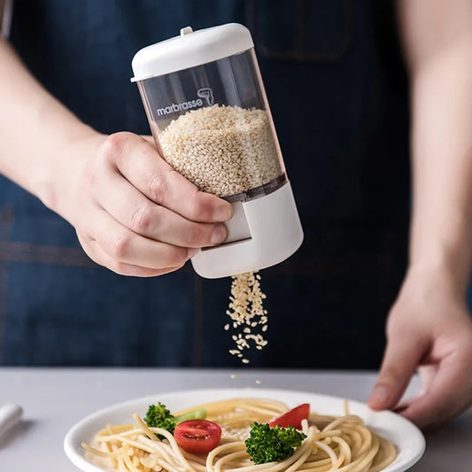 Salt And Paper Push Dispenser