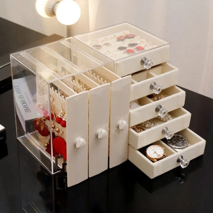 Transparent Acrylic Jewellery Organizer