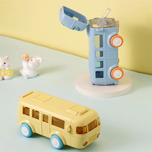 Bus Style Kids Water Bottle