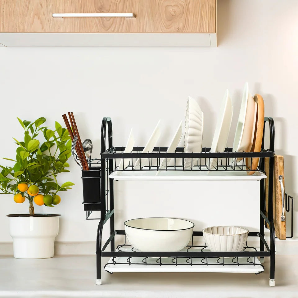 2 and 3 Tier Dish Drying Rack