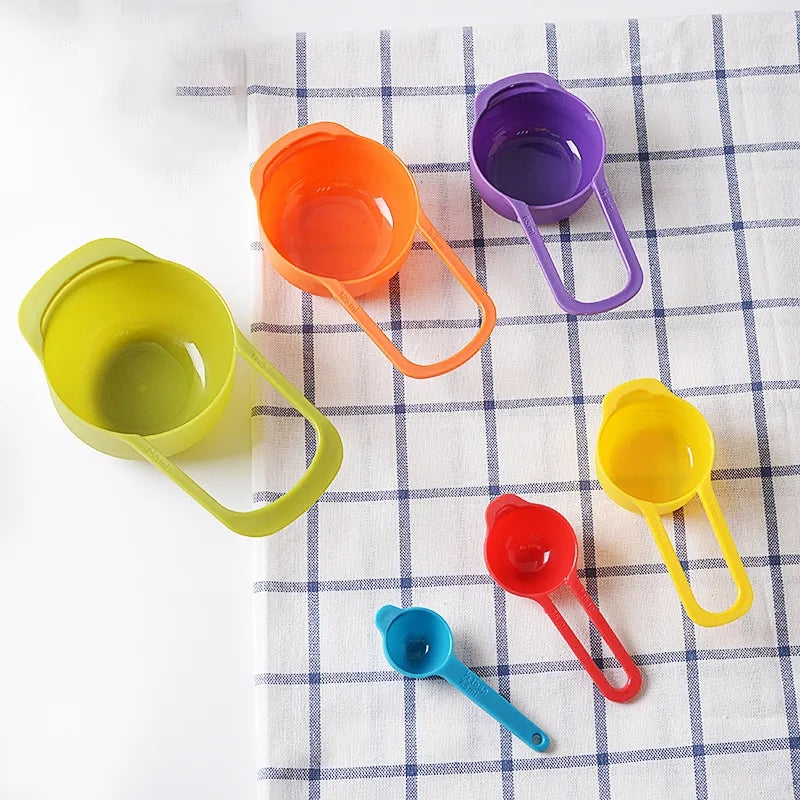 Measuring Cup Multi Colour 6Pcs Set