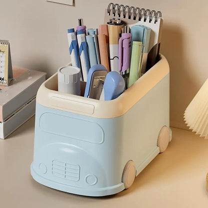 Bus-shaped Multifunctional Storage Organizer