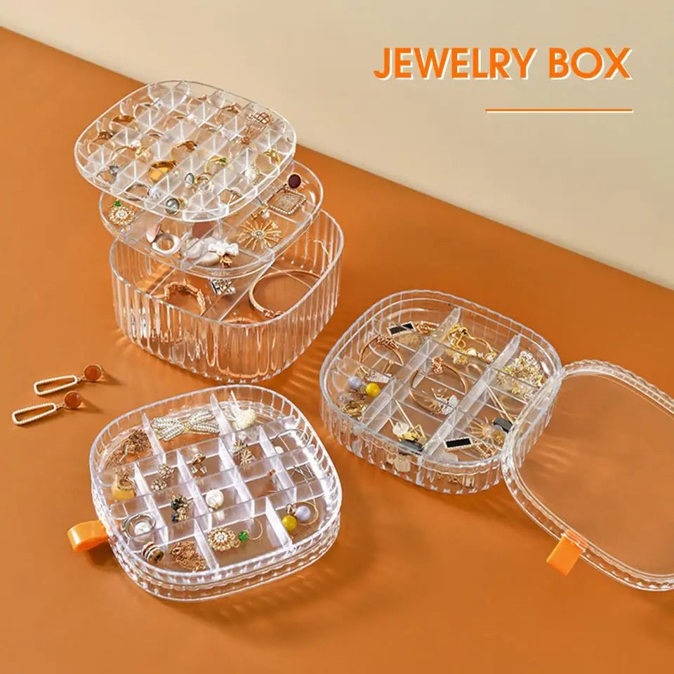 Transparent Crystal Jewelery Organiser