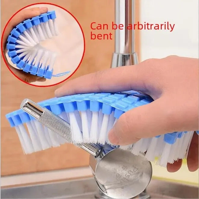 Flexible Plastic Cleaning Brush