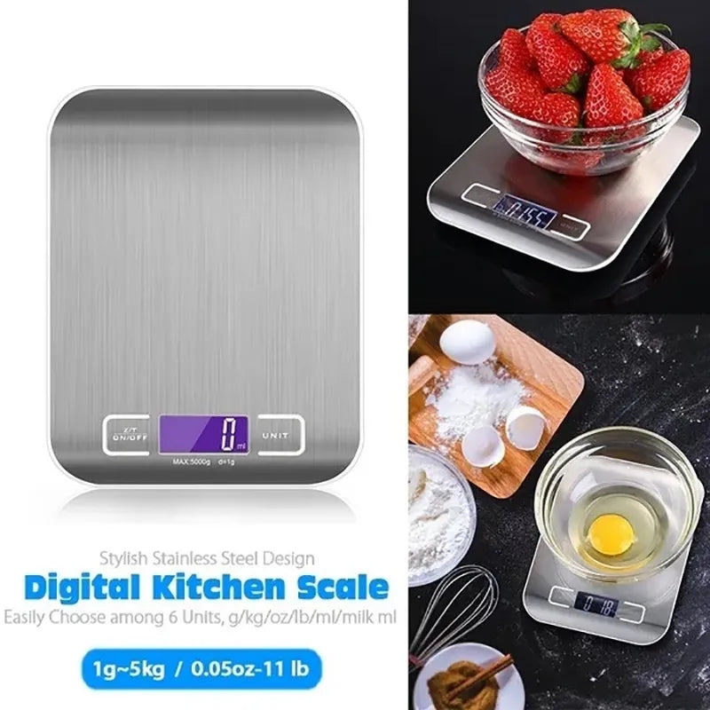 Rechargeable Stainless Steel Weight Scale