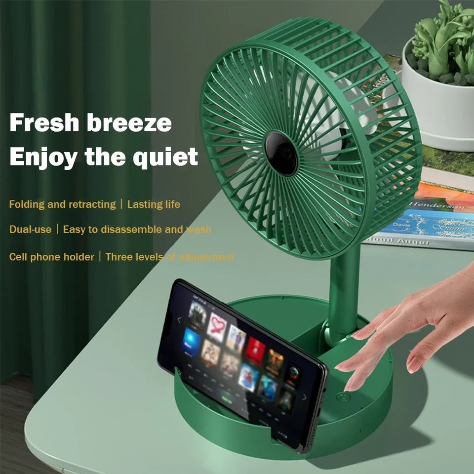 Portable & Foldable Desktop Fan