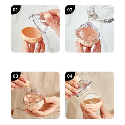 Ice Cube Maker Silicone Ball Shape