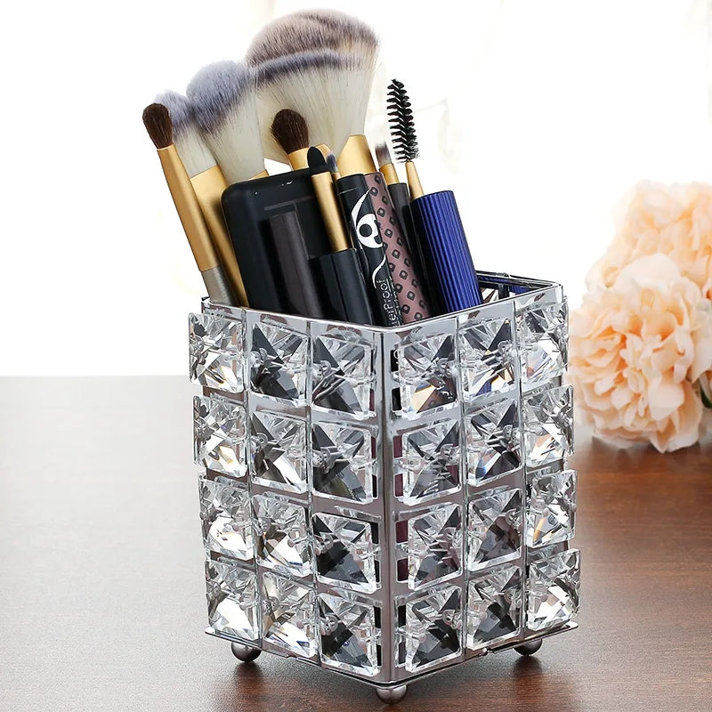 Crystal Brush Holder