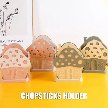 Mushroom Design Cutlery Holder