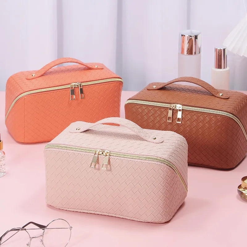 Luxury Portable Cosmetic Pouch Makeup Bag