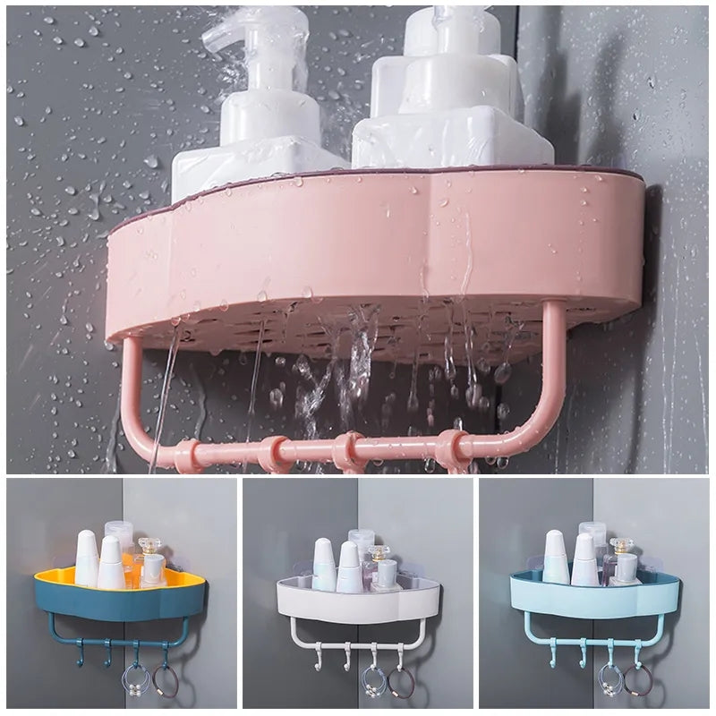 Wall Mounted Shelf hook Organizer