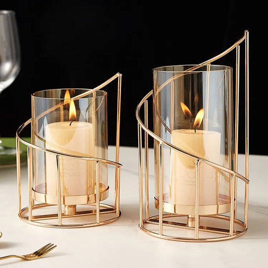 Luxurious Style Candle Holder (1Pc)