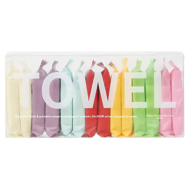 Portable Travel Towel hand wash and face cleaning