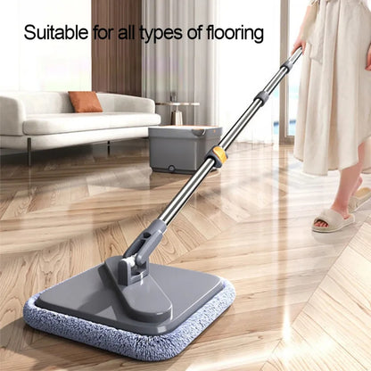 Rotatable 360⁰ Microfiber Spin Mop Bucket