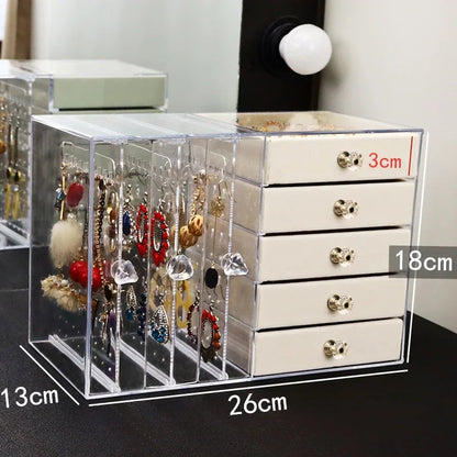 Transparent Acrylic Jewellery Organizer