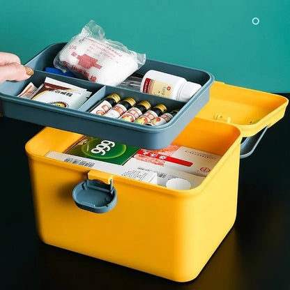 2 Layer First Aid Storage Box