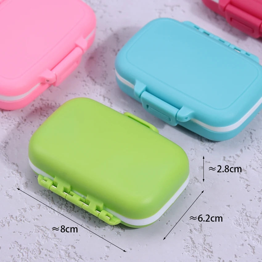 3 Grid Mini Portable Pills Organizer