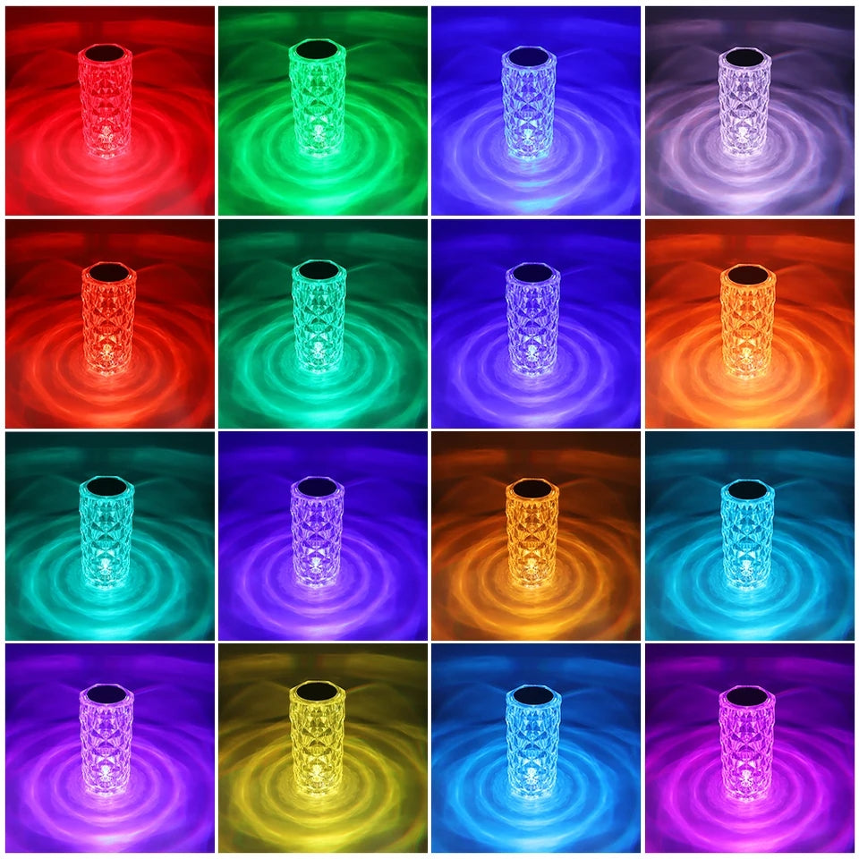 3d Diamond Touch Lamp (16 Colours)