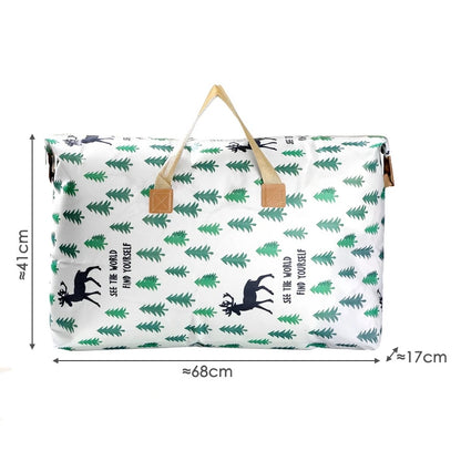 Tree Printed Storage Bag