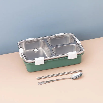 Stainless Steel Portable Lunch Box (Heavy Quality)