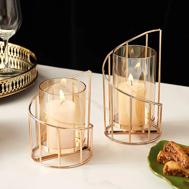 Luxurious Style Candle Holder (1Pc)