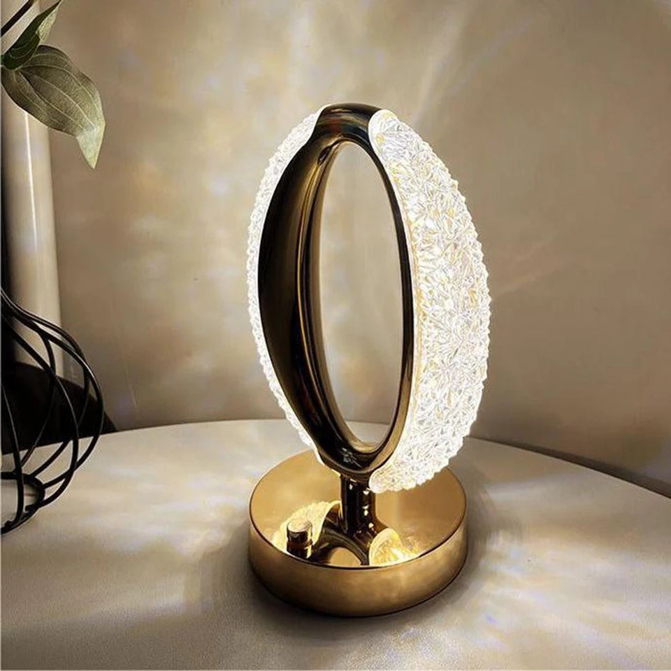 Chargeable Table Crystal Lamp