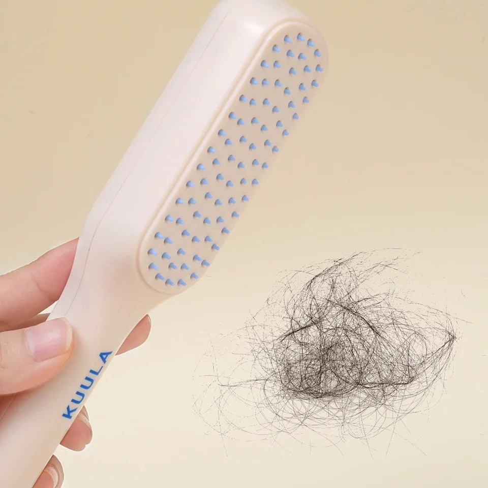 Self Cleaning Hairbrush