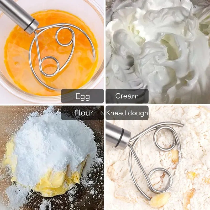 Stainless steel Dough Egg beater hand mixer