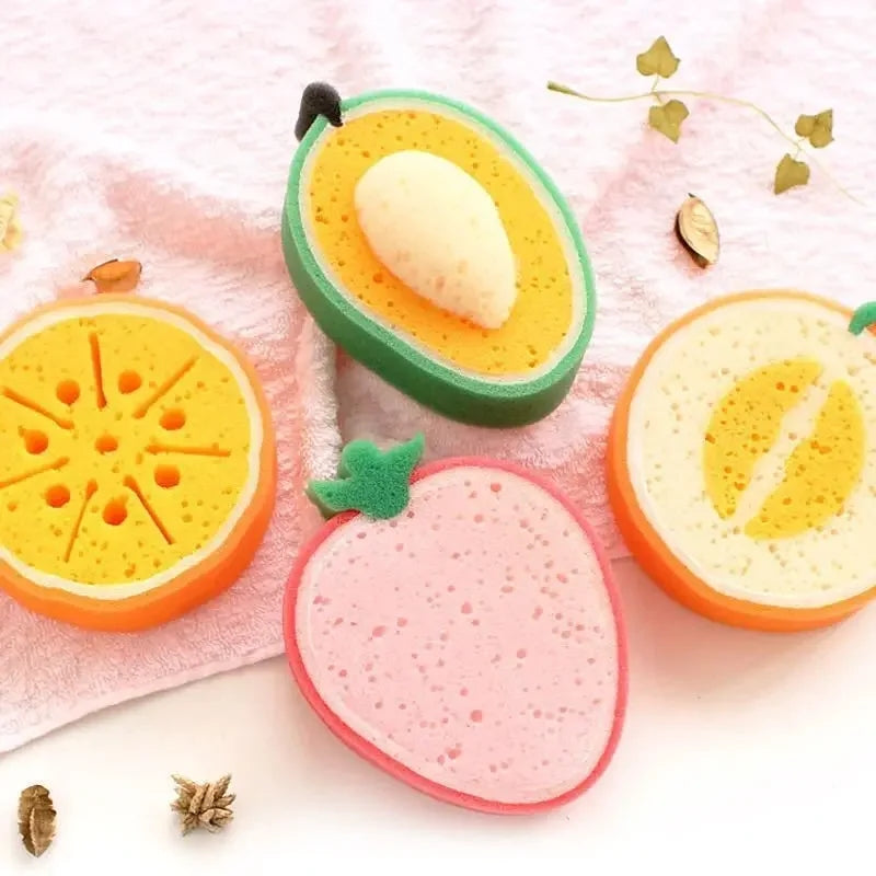 Fruit Shape Cleaning Sponge