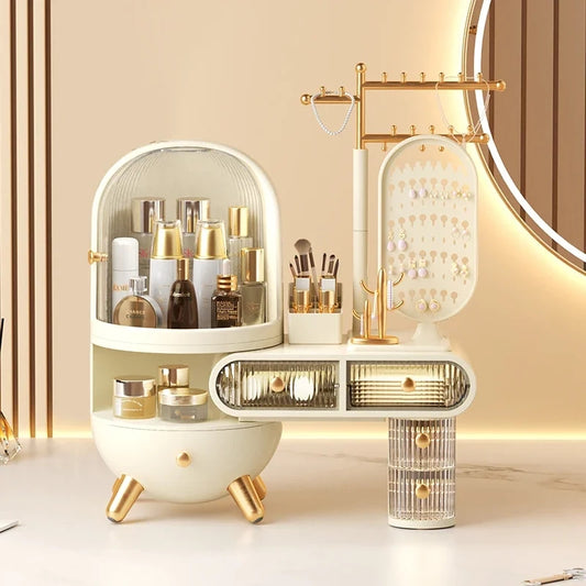 Luxury Dressing Table Cosmetics Storage Box