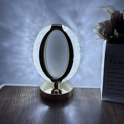 Chargeable Table Crystal Lamp