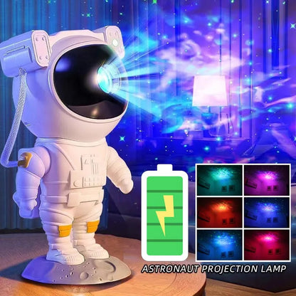 Astronaut Shape Galaxy Projector