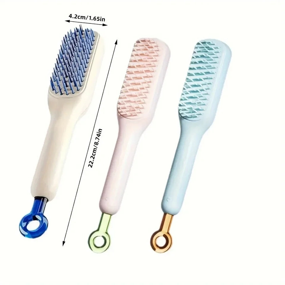 Self Cleaning Hairbrush