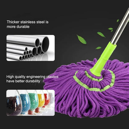 Microfiber Squeeze Twister Mop