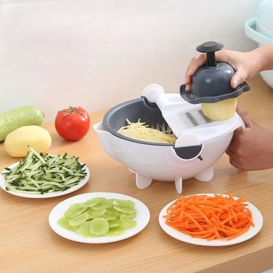 Multifunctional Drain Basket Vegetables Cutter