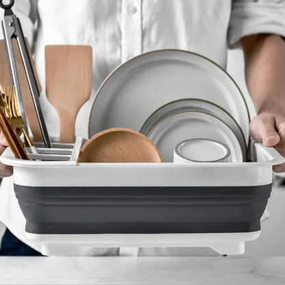 Folding Dish Drying Rack